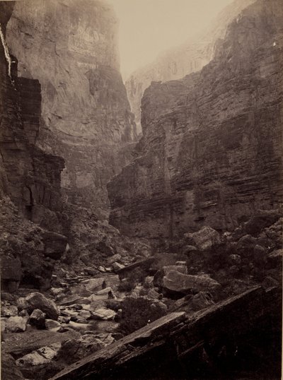 Cañon de Kanab Wash, rivière Colorado, vue vers le nord - William H. Bell